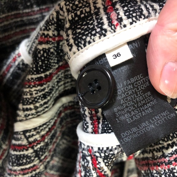 Isabel Marant Etoile Tweed Blazer EU Sz 36/ US Sz 4 - Picture 7 of 11